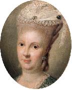 Portrait of Louise of  Altenburg Matthieu, Georg David